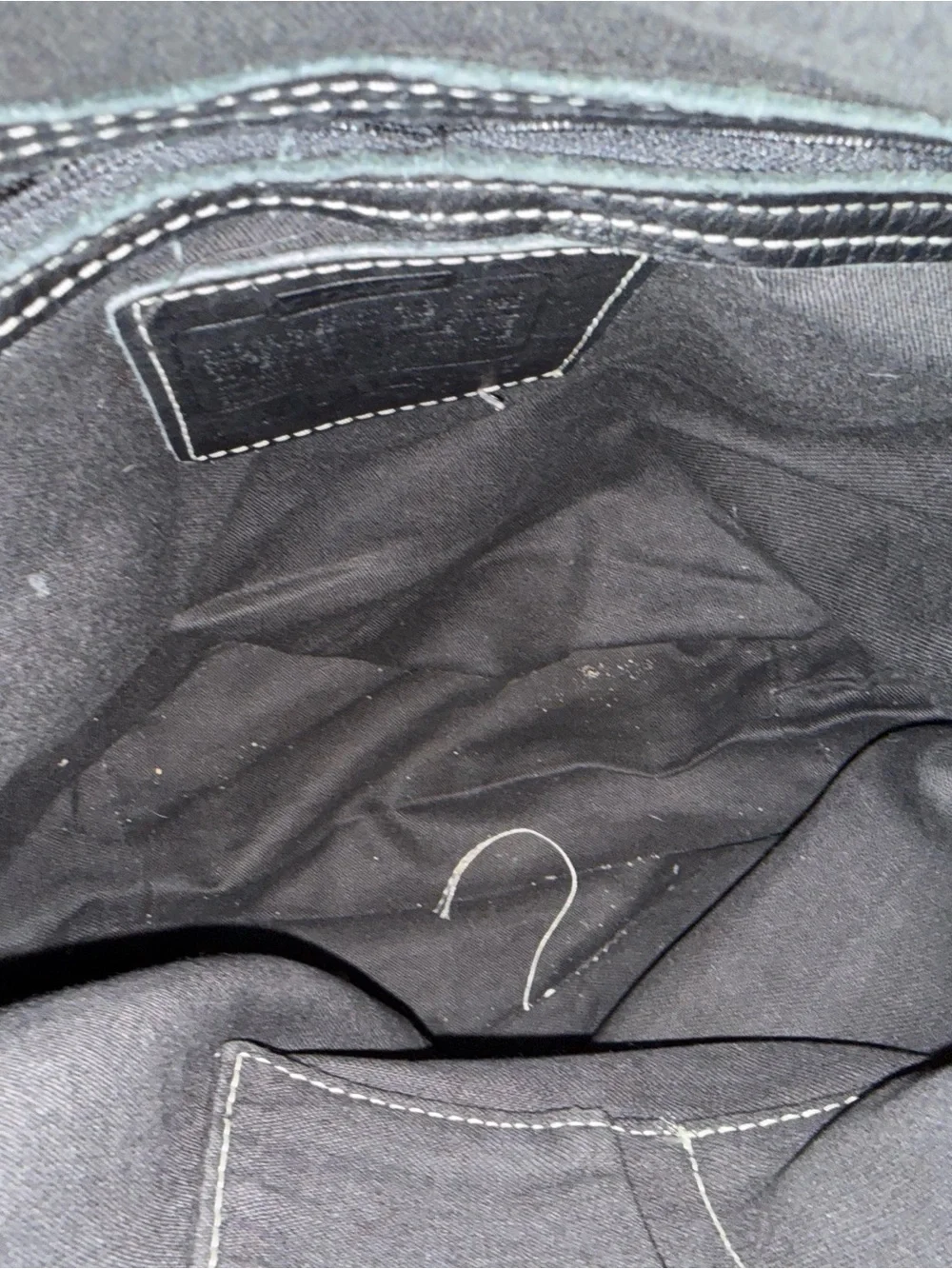 Coach Monogram Jacquard Hobo Bag in Charcoal and Black